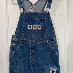 Overall shorts
